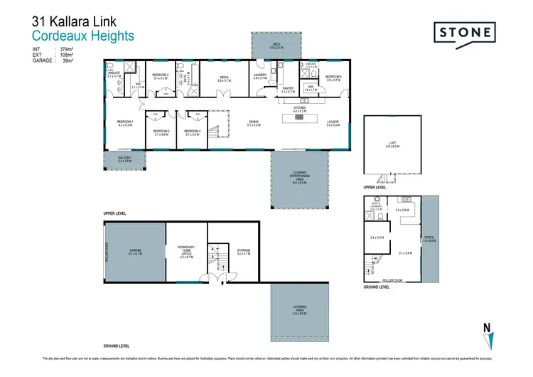Floorplan of Homely house listing, 31 Kallara Link, Cordeaux Heights NSW 2526