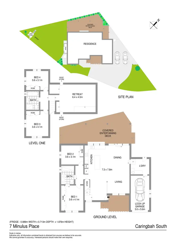 Floorplan of Homely house listing, 7 Mimulus Place, Caringbah South NSW 2229
