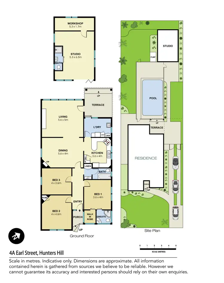 Floorplan of Homely house listing, 4A Earl Street, Hunters Hill NSW 2110