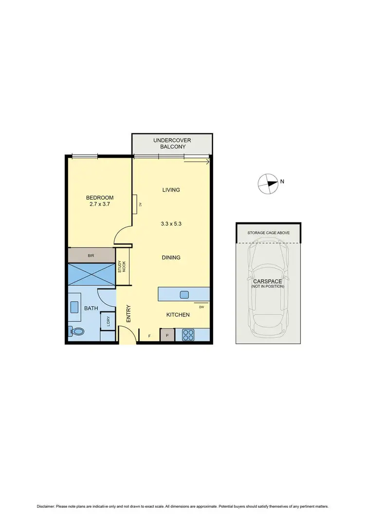 Floorplan of Homely apartment listing, 240/22 Barkly Street, Brunswick East VIC 3057