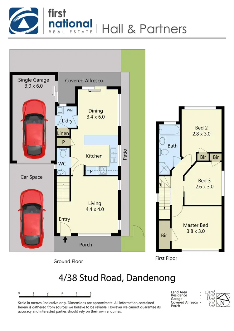 Floorplan of Homely townhouse listing, 4/38 Stud Road, Dandenong VIC 3175