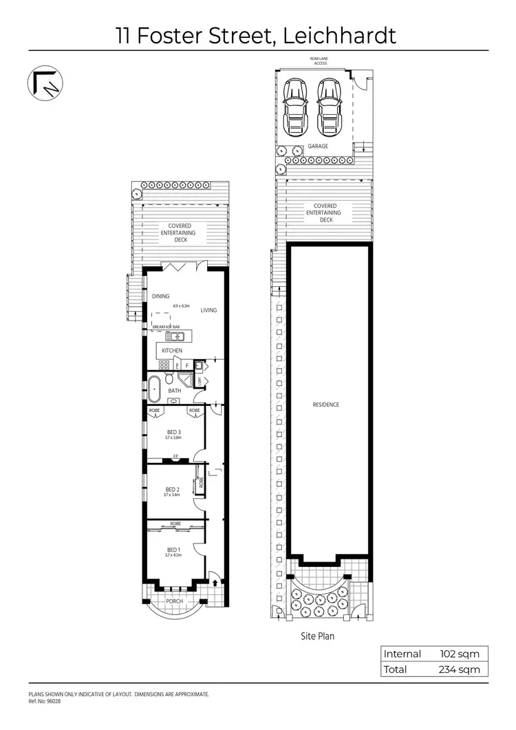 Floorplan of Homely house listing, 11 Foster Street, Leichhardt NSW 2040