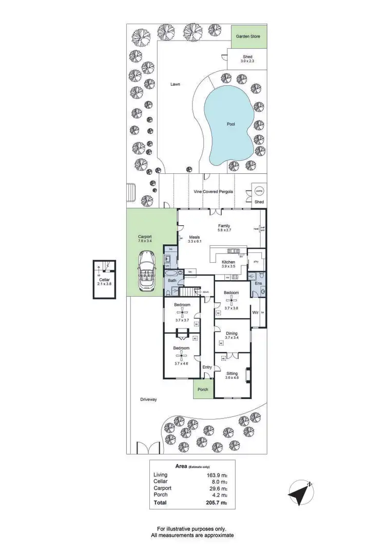 Floorplan of Homely house listing, 30 Tyne Street, Gilberton SA 5081