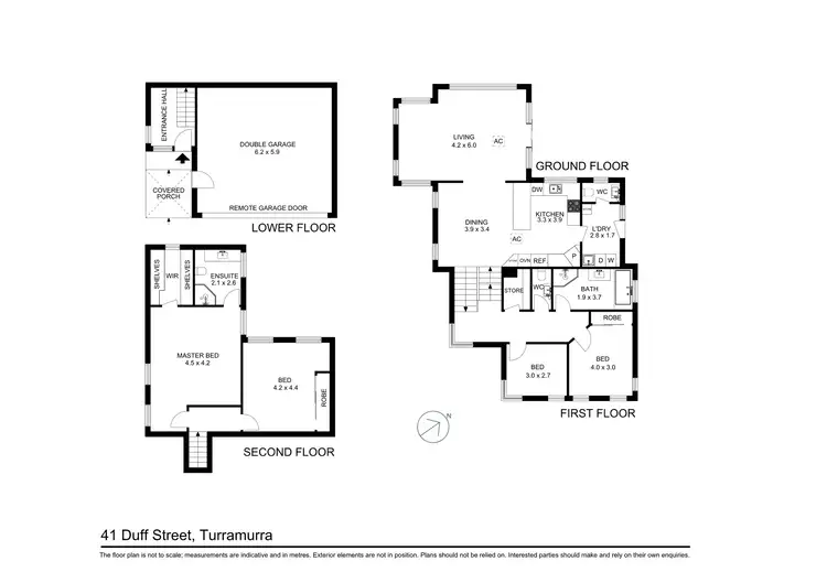 Floorplan of Homely house listing, 41 Duff Street, Turramurra NSW 2074