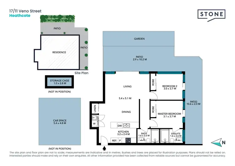 Floorplan of Homely unit listing, 17/11 Veno Street, Heathcote NSW 2233