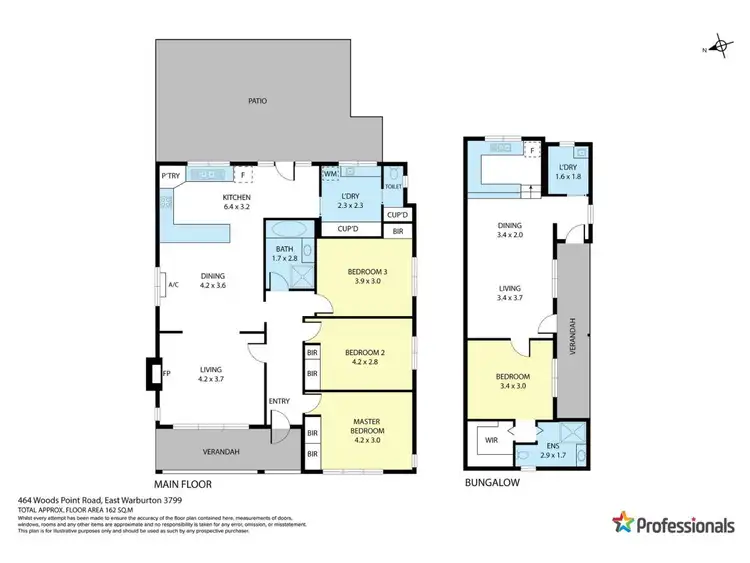 Floorplan of Homely house listing, 464 Woods Point Road, East Warburton VIC 3799