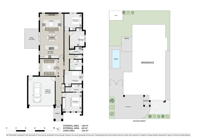 Floorplan of Homely house listing, 8 Mitten Street, Elderslie NSW 2570