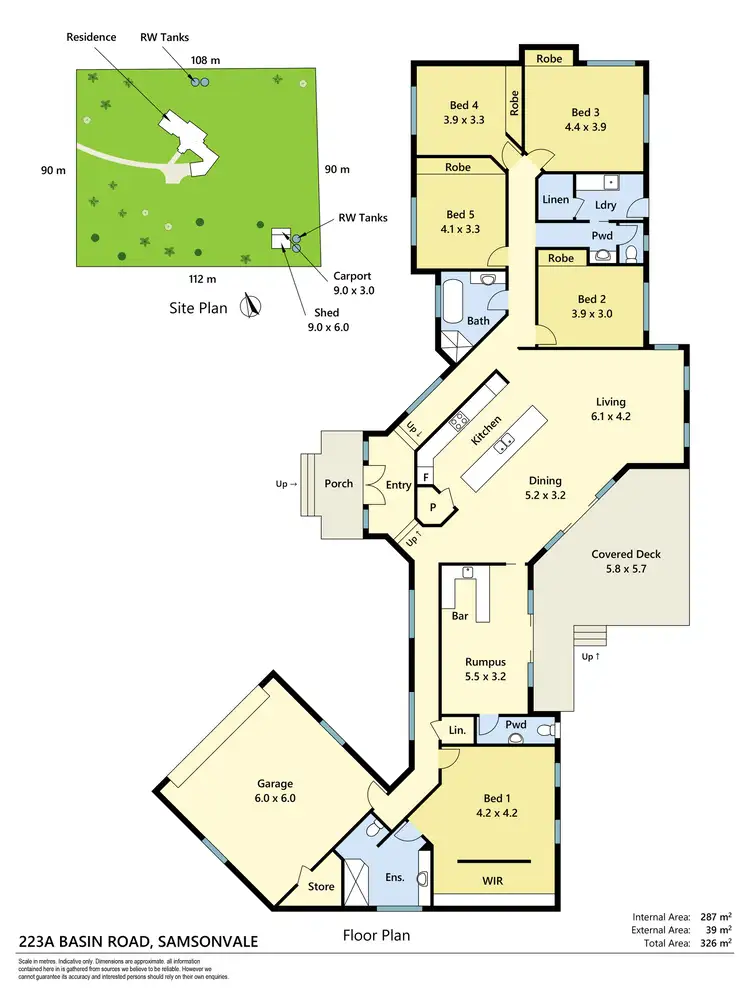 Floorplan of Homely house listing, 223a Basin Road, Samsonvale QLD 4520