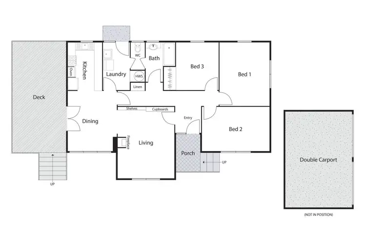 Floorplan of Homely house listing, 9 Philp Place, Curtin ACT 2605