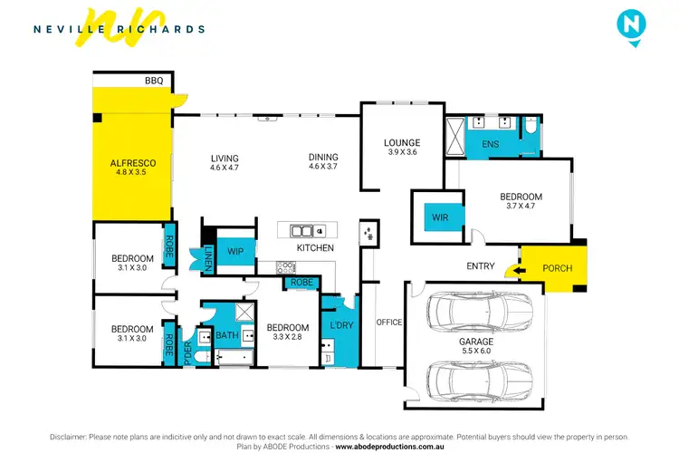 Floorplan of Homely house listing, 43 Miranda Crescent, St Leonards VIC 3223