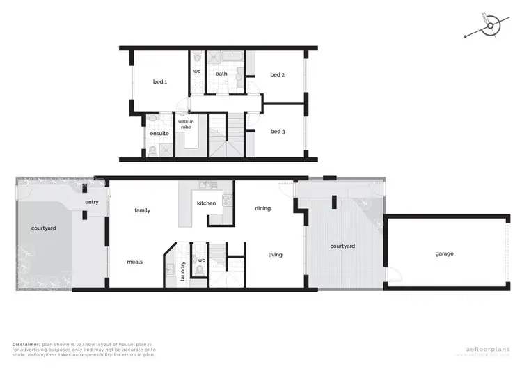 Floorplan of Homely townhouse listing, 11/15 Wanliss Street, Latham ACT 2615
