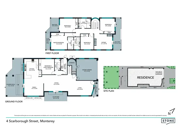 Floorplan of Homely house listing, 4 Scarborough Street, Monterey NSW 2217