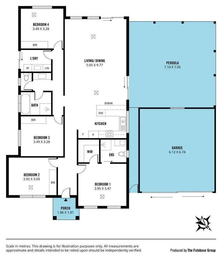 Floorplan of Homely house listing, 21 Taylor Street, Reynella SA 5161