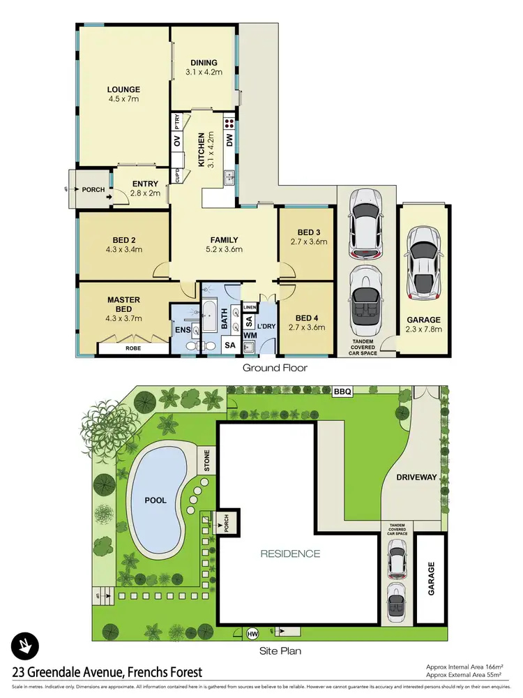 Floorplan of Homely house listing, 23 Greendale Avenue, Frenchs Forest NSW 2086