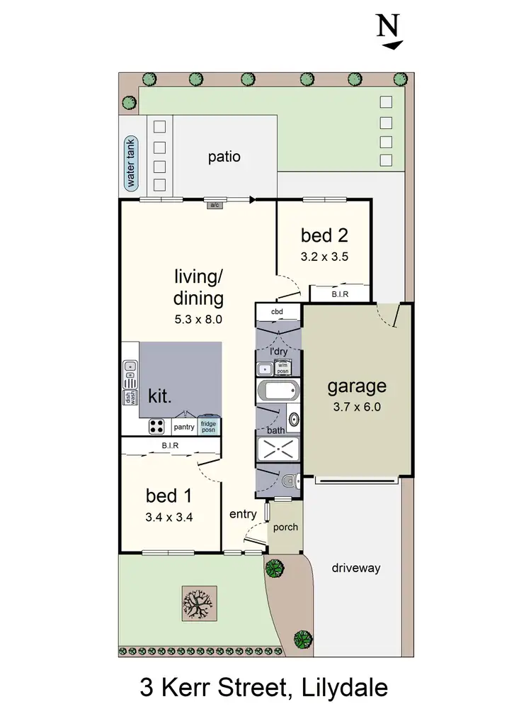 Floorplan of Homely house listing, 3 Kerr Street, Lilydale VIC 3140