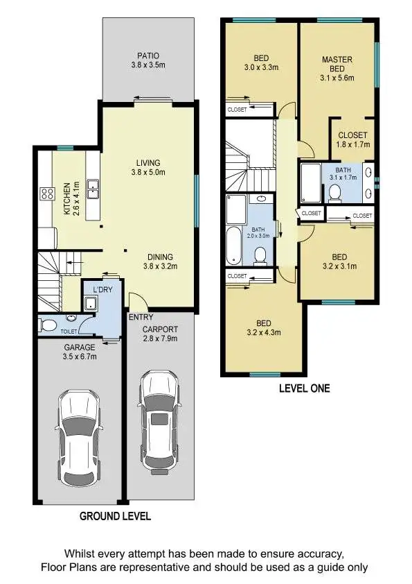 Floorplan of Homely townhouse listing, 10/47 Abbeywood Street, Taigum QLD 4018