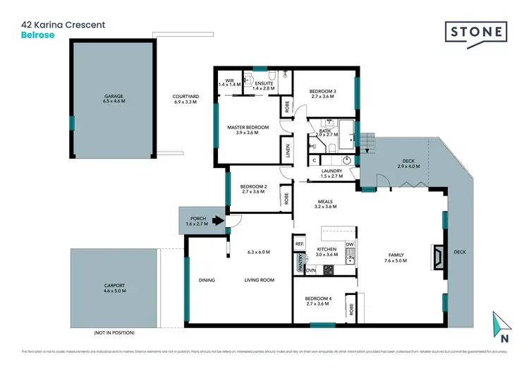 Floorplan of Homely house listing, 42 Karina Crescent, Belrose NSW 2085