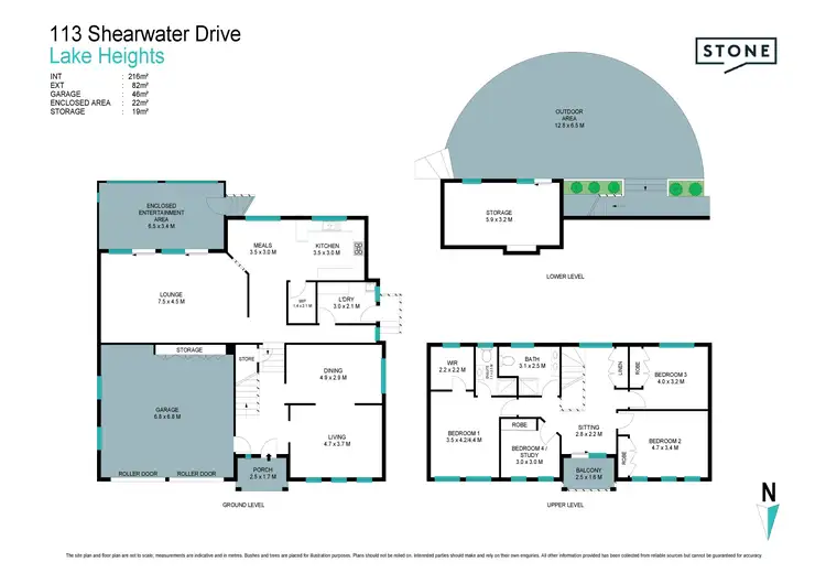 Floorplan of Homely house listing, 113 Shearwater Drive, Lake Heights NSW 2502