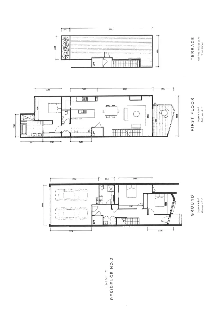 Floorplan of Homely townhouse listing, 2/296 Nepean Highway, Edithvale VIC 3196