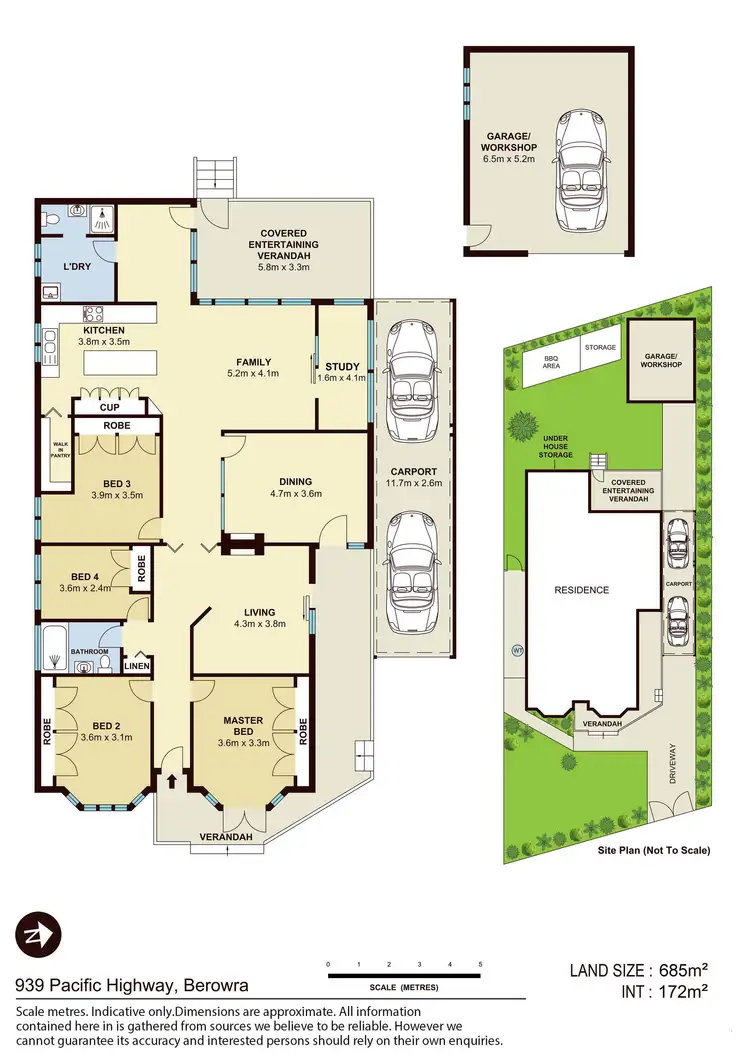 Floorplan of Homely house listing, 939 Pacific Highway, Berowra NSW 2081