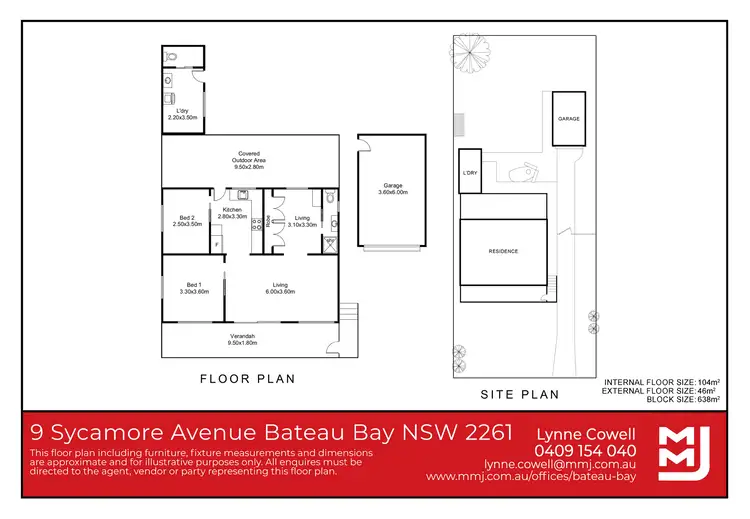Floorplan of Homely house listing, 9 Sycamore Avenue, Bateau Bay NSW 2261