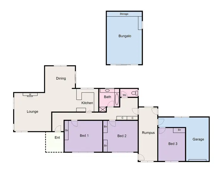 Floorplan of Homely house listing, 2 Queen Street South, Ararat VIC 3377