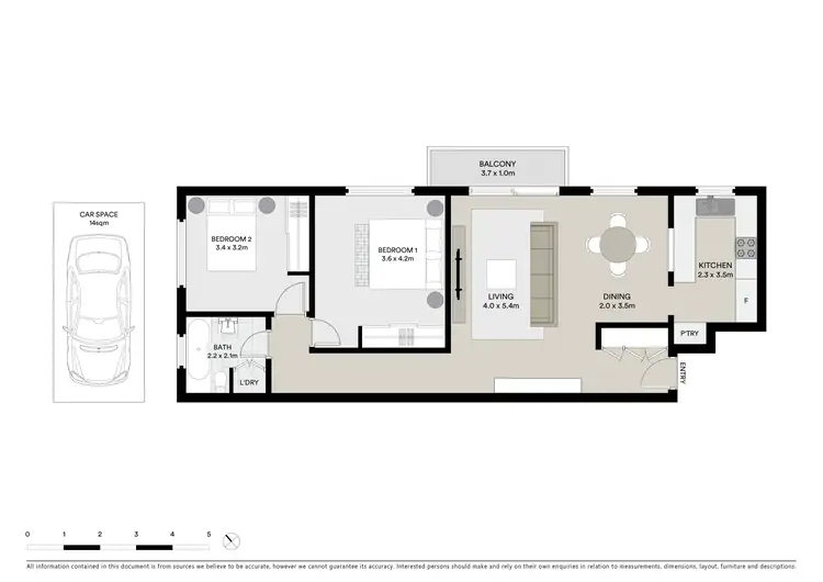 Floorplan of Homely apartment listing, 8/31 Shirley Road, Wollstonecraft NSW 2065