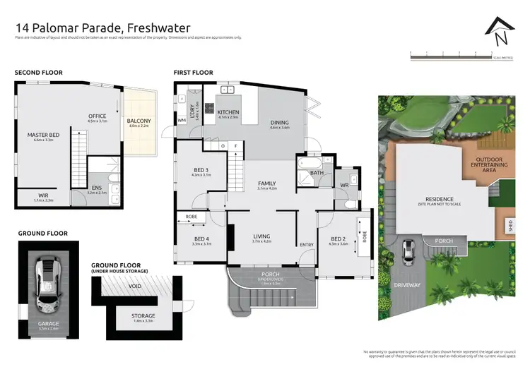 Floorplan of Homely house listing, 14 Palomar Parade, Freshwater NSW 2096