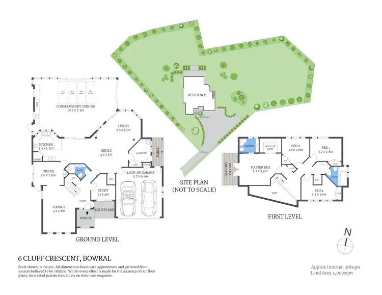 Floorplan of Homely house listing, 6 Cluff Crescent, Bowral NSW 2576