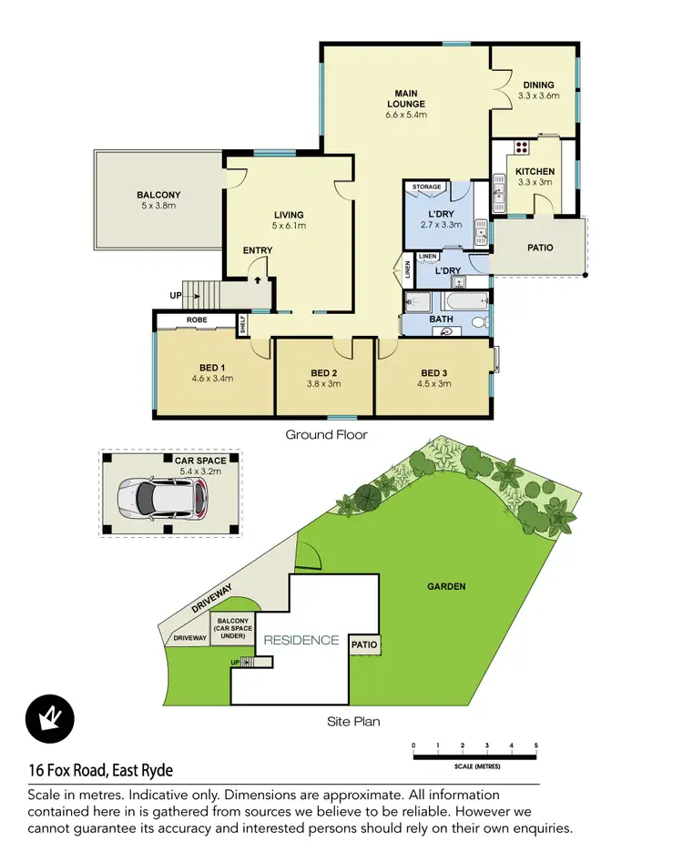 Floorplan of Homely house listing, 16 Fox Road, East Ryde NSW 2113