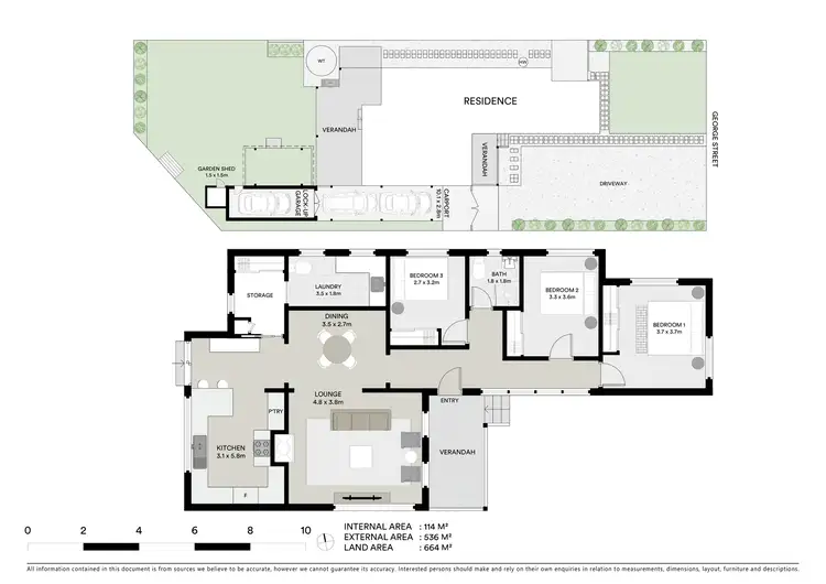 Floorplan of Homely house listing, 10 George Street, Mudgee NSW 2850