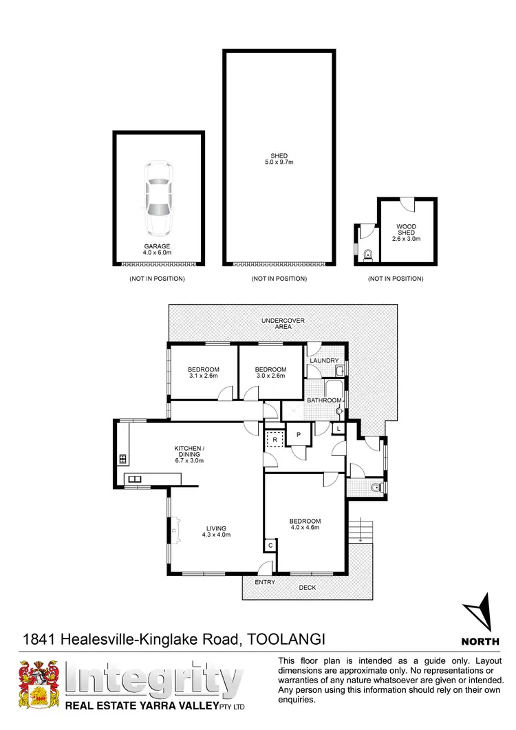 Floorplan of Homely house listing, 1841 Healesville-Kinglake Road, Toolangi VIC 3777