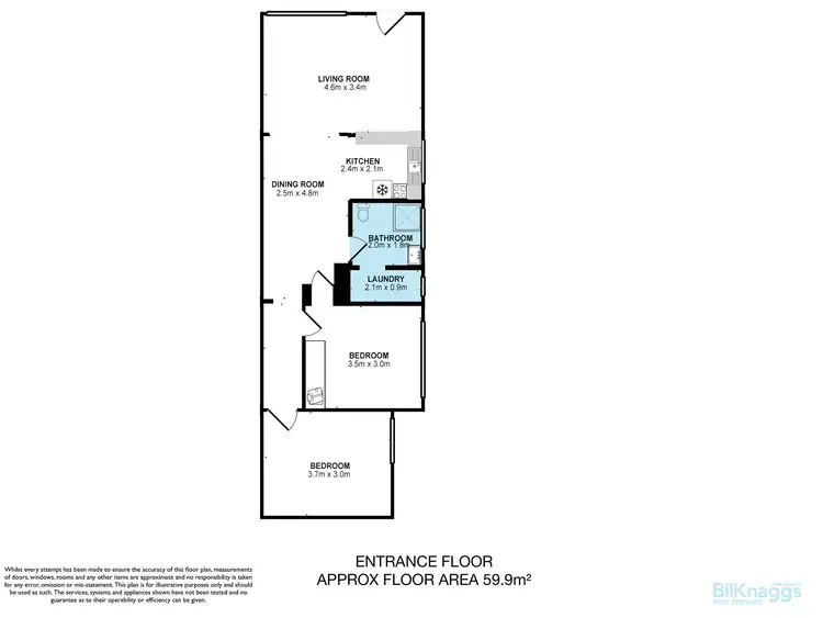 Floorplan of Homely unit listing, 2/24 Marine Drive, Fingal Bay NSW 2315