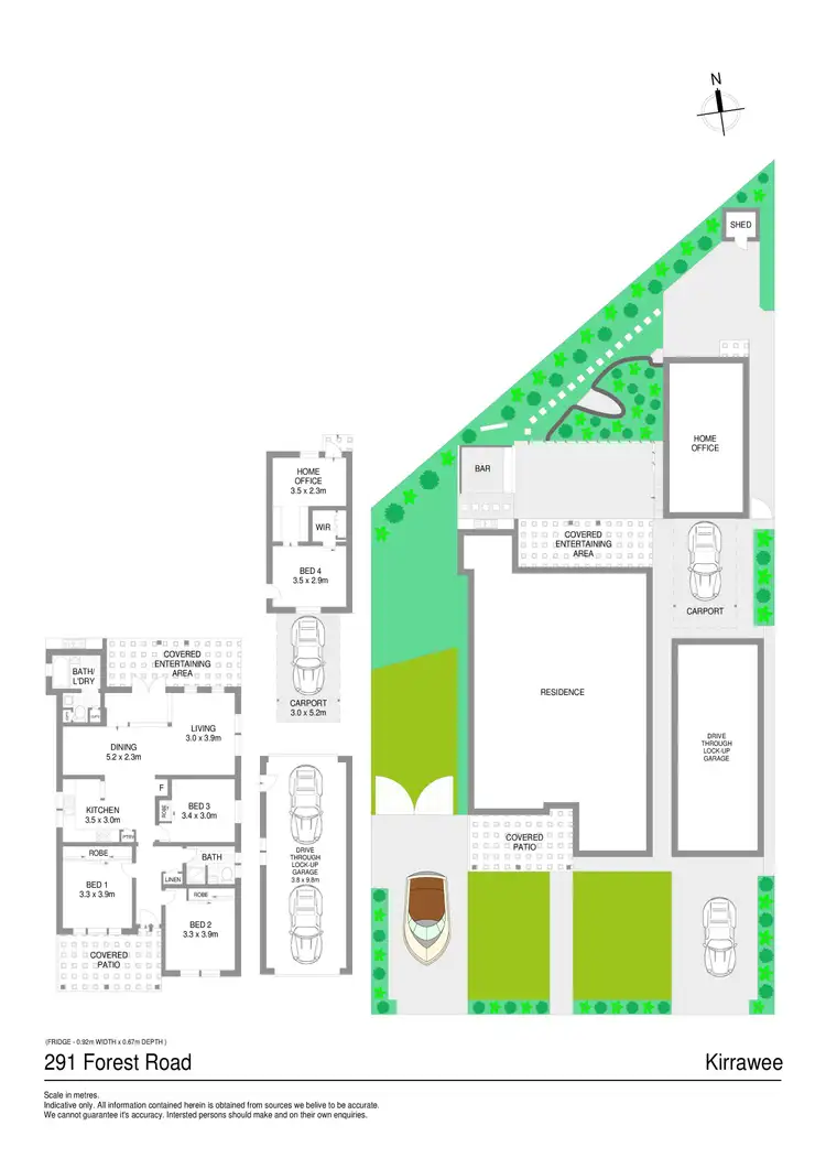 Floorplan of Homely house listing, 291 Forest Road, Kirrawee NSW 2232
