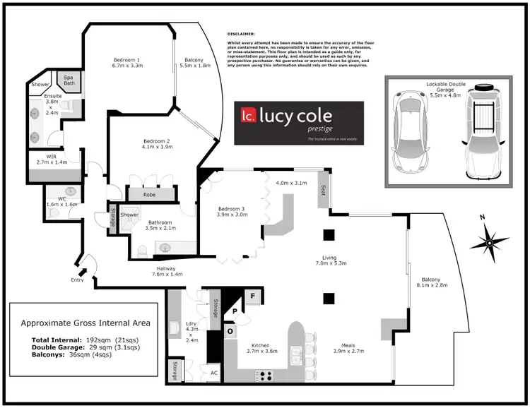 Floorplan of Homely apartment listing, 192/74-86 Old Burleigh Road, Surfers Paradise QLD 4217