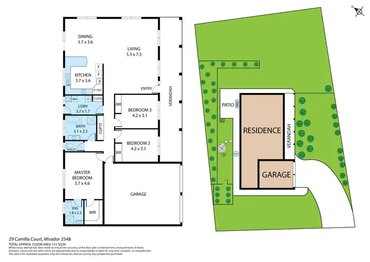 Floorplan of Homely house listing, 29 Camilla Court, Merimbula NSW 2548