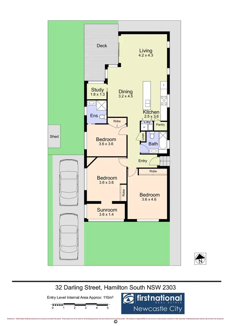 Floorplan of Homely house listing, 32 Darling Street, Hamilton South NSW 2303