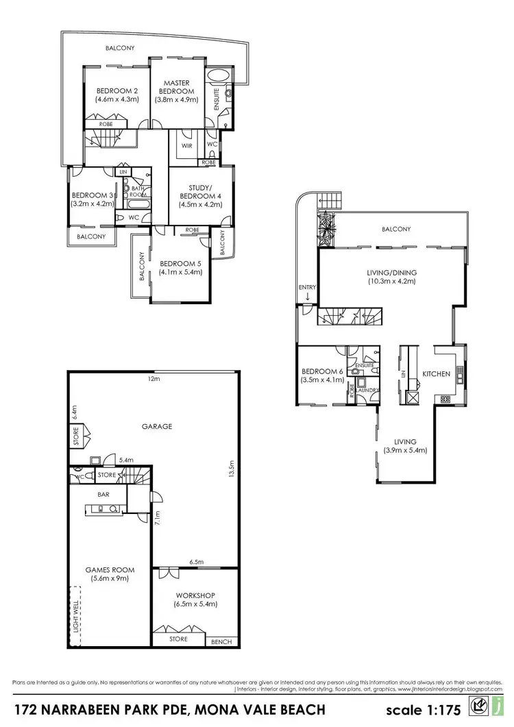 Floorplan of Homely house listing, 172 Narrabeen Park Parade, Mona Vale NSW 2103