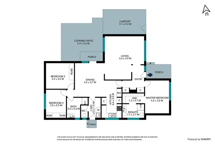 Floorplan of Homely house listing, 66 Severn Street, Epping VIC 3076