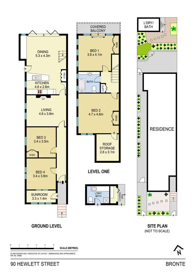 Floorplan of Homely house listing, 90 Hewlett Street, Bronte NSW 2024