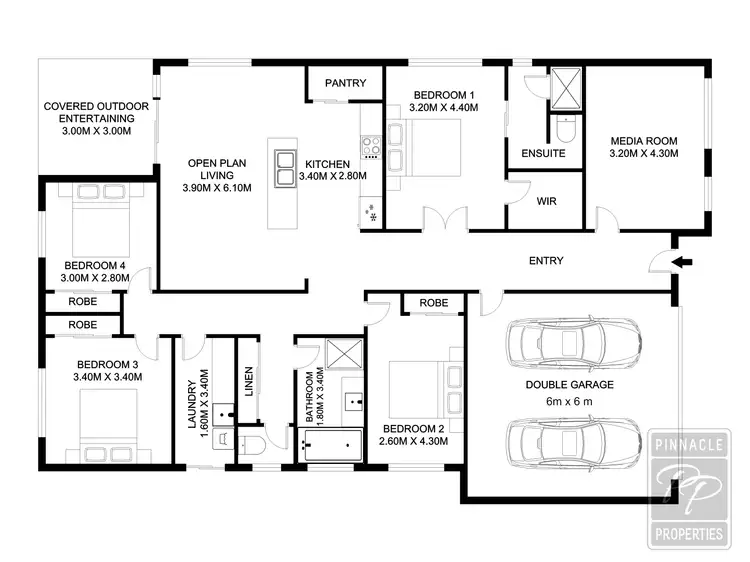Floorplan of Homely house listing, 45 Cotton Crescent, Redbank Plains QLD 4301