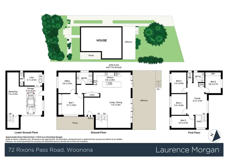 Floorplan of Homely house listing, 72 Rixons Pass Road, Woonona NSW 2517