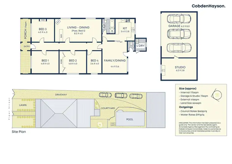 Floorplan of Homely house listing, 78 Piper Street, Lilyfield NSW 2040