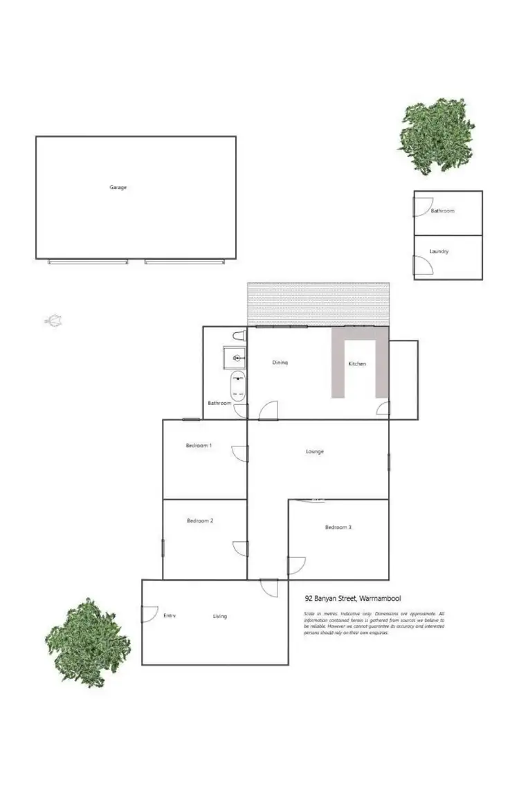 Floorplan of Homely house listing, 92 Banyan Street, Warrnambool VIC 3280