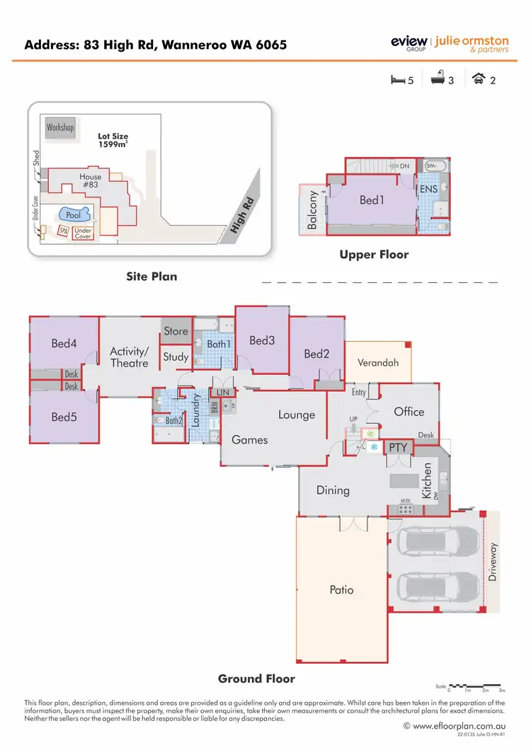 Floorplan of Homely house listing, 83 High Road, Wanneroo WA 6065