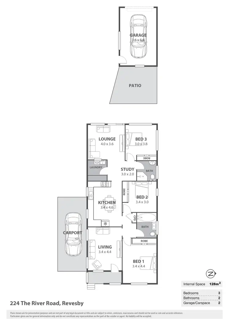 Floorplan of Homely house listing, 224 The River Road, Revesby NSW 2212