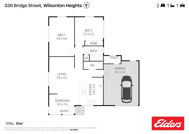 Floorplan of Homely house listing, 336 Bridge Street, Wilsonton QLD 4350