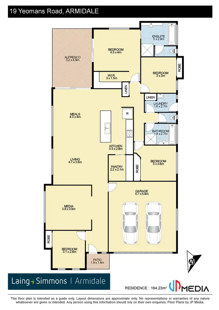Floorplan of Homely house listing, 19 Yeomans Road, Armidale NSW 2350