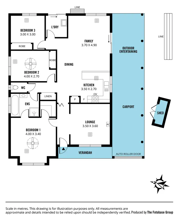 Floorplan of Homely house listing, 7 Lindsay Court, Aberfoyle Park SA 5159
