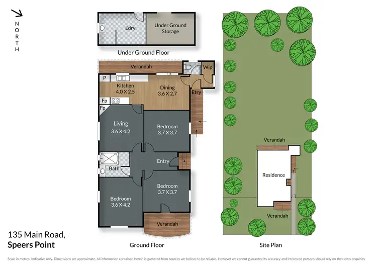 Floorplan of Homely house listing, 135 Main Road, Speers Point NSW 2284
